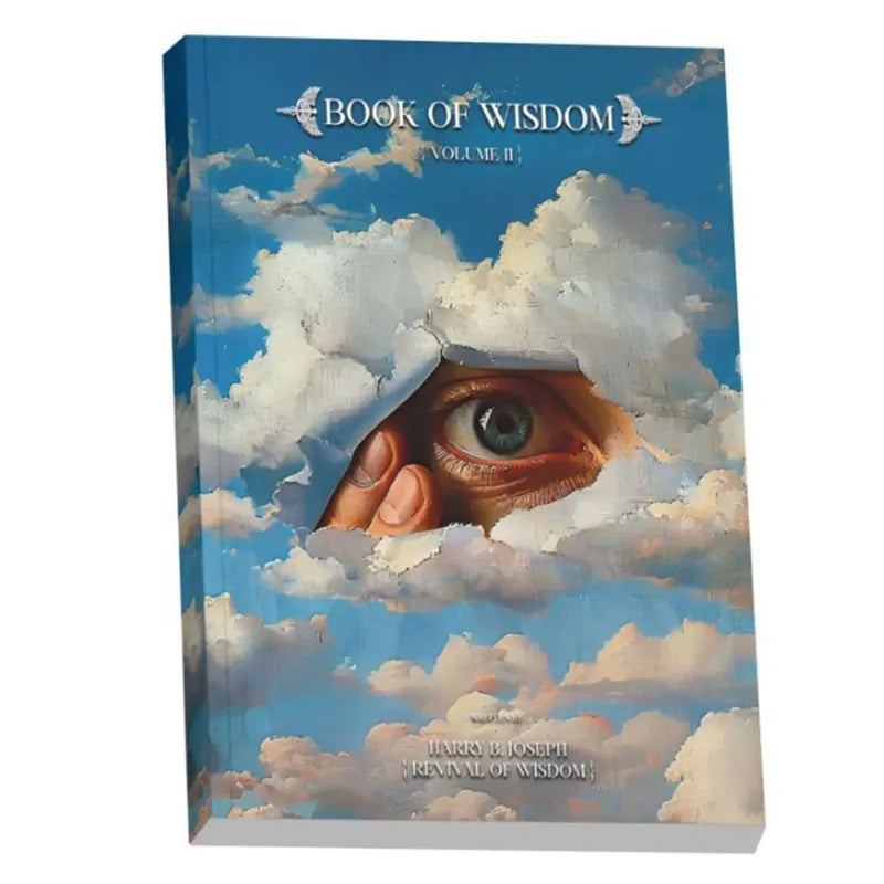 Book of Wisdom with Colorful Pages Philosophical Life Guidance Notebook for Self Reflection and Meditation Book Librosphilosophy Kairos & Co.