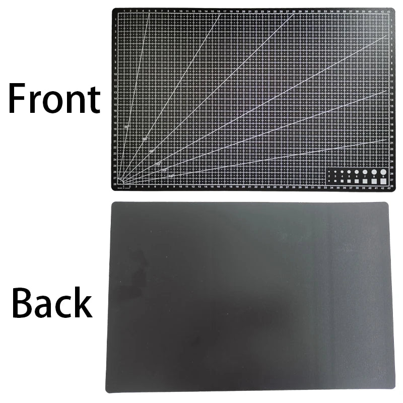 A3 Self-Healing Cutting Mat – Double-Sided PVC Leather Craft Pad, Anti-Slip Table Protector for DIY Carving & Cutting, 45×30×0.09cm Kairos & Co.