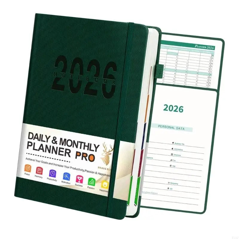 2026 Daily Planner Notebook – Compact Time Management Organizer Divina Constitutio