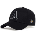 Unisex Simple Letter A Embroidery Baseball Caps Spring and Autumn Outdoor Adjustable Casual Hat Sunscreen Hat Stone's Store
