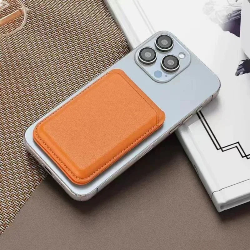 Magnetic Leather Wallet Case with Hidden Kickstand – MagSafe Compatible Card Holder for iPhone 16/15/14/13/12 Pro Max Kairos & Co.