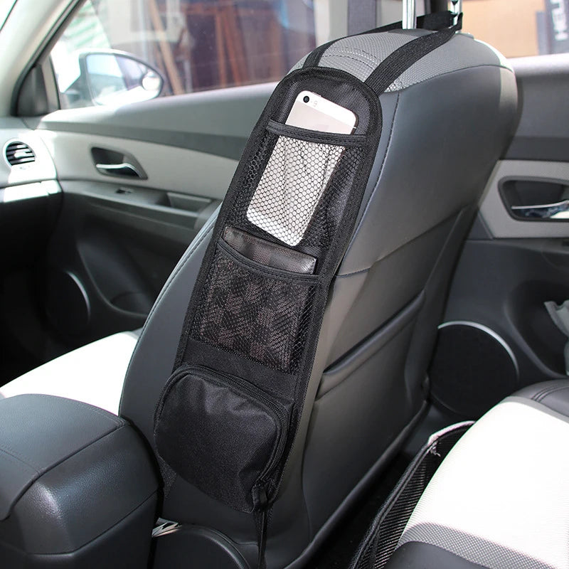 Car Seat Side Organizer Multifunctional Zipper Storage Bag Multi-Pocket Drink Holder Mesh Pocket Car Styling Phone Holder Kairos & Co.
