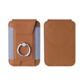 MagSafe Phone Wallet Case with Ring Stand & Flap Cover – PU Leather Magnetic Card Holder for iPhone 12/13/14/15/16 Pro Kairos & Co.