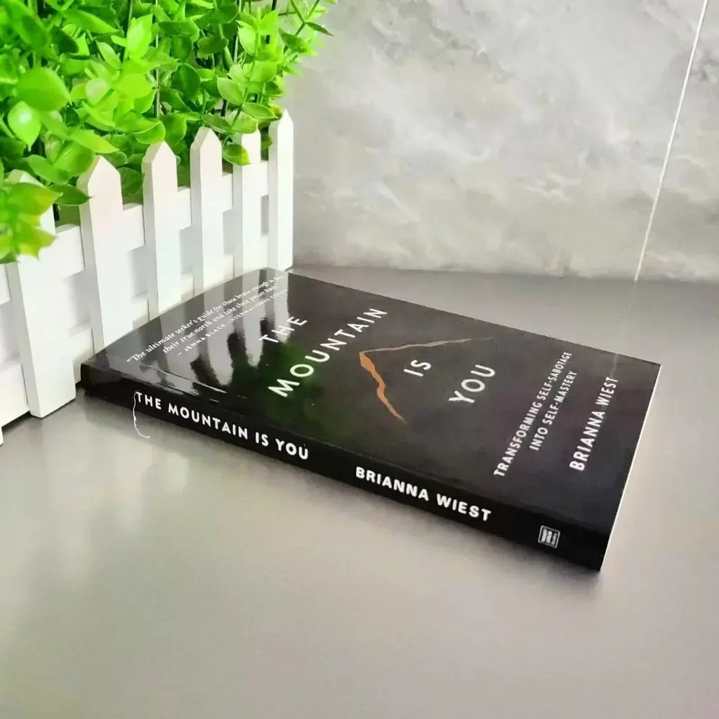 The Mountain Is You by Brianna Wiest | Self-Help Book Self-Mastery Self-Improvement English Paperback Book Kairos & Co.