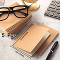 Mini Pocket Notebook (5/10/20pcs) – Blank Unlined Journal, 5.12x3.54" Divina Constitutio