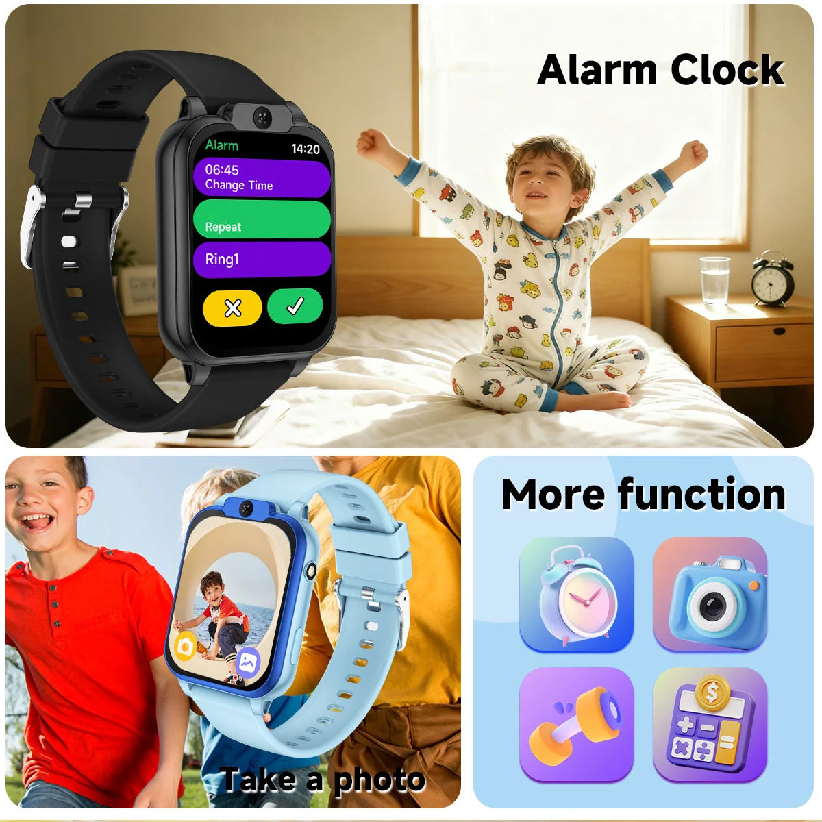 2026 Kids Smart Watch – Camera, Games, 24 Languages Divina Constitutio