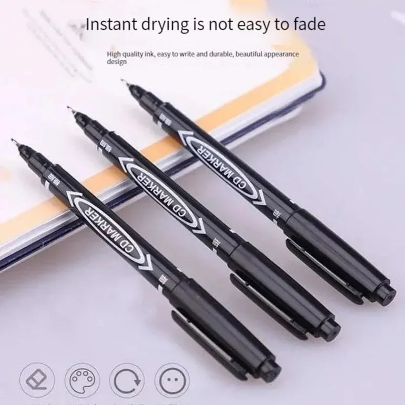 Double-Tip Permanent Marker Pens – Paint Marker for Wood, Metal, Glass & More Divina Constitutio