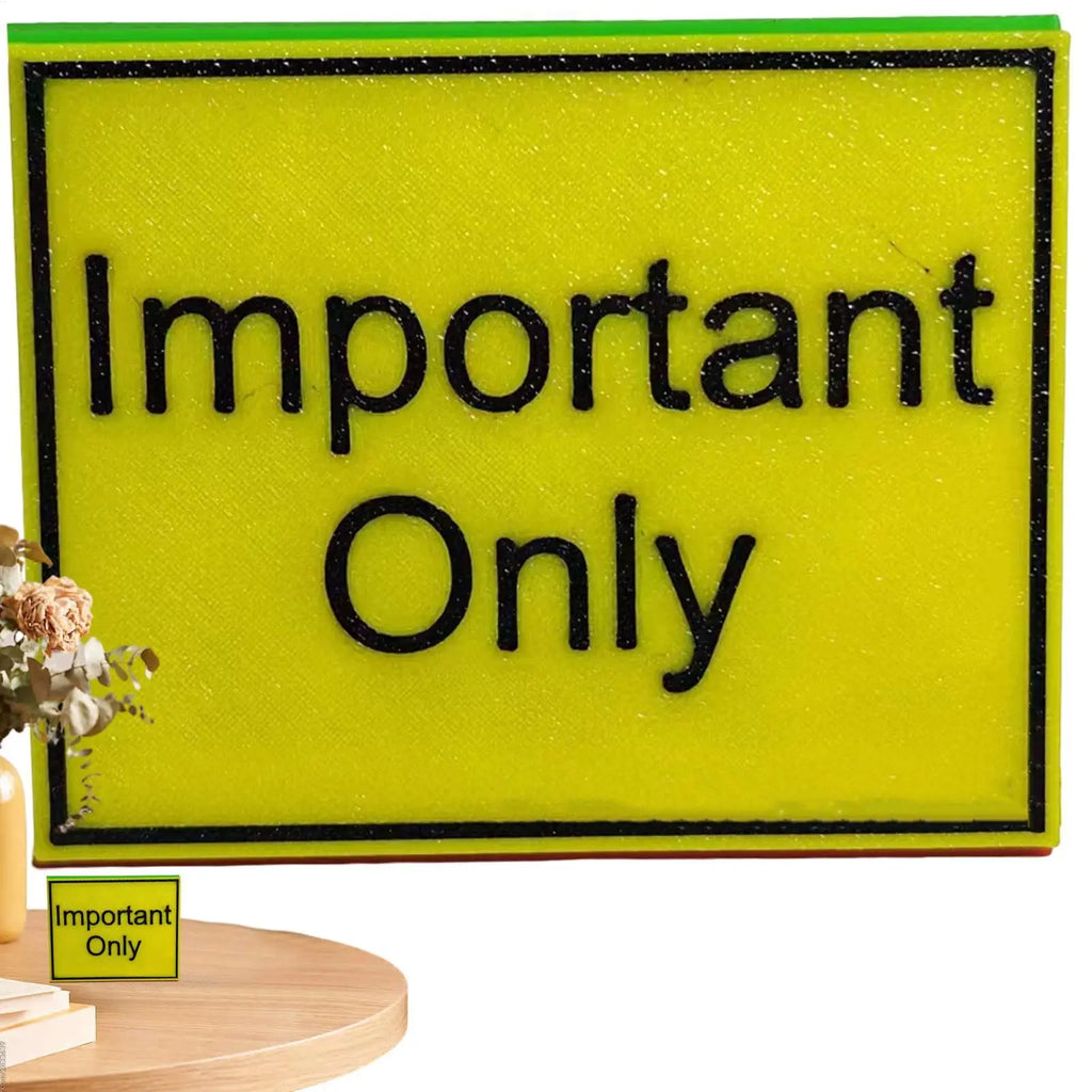 Teacher Desk “Do Not Disturb” Sign – 3-Sided Desk Indicator Kairos & Co.