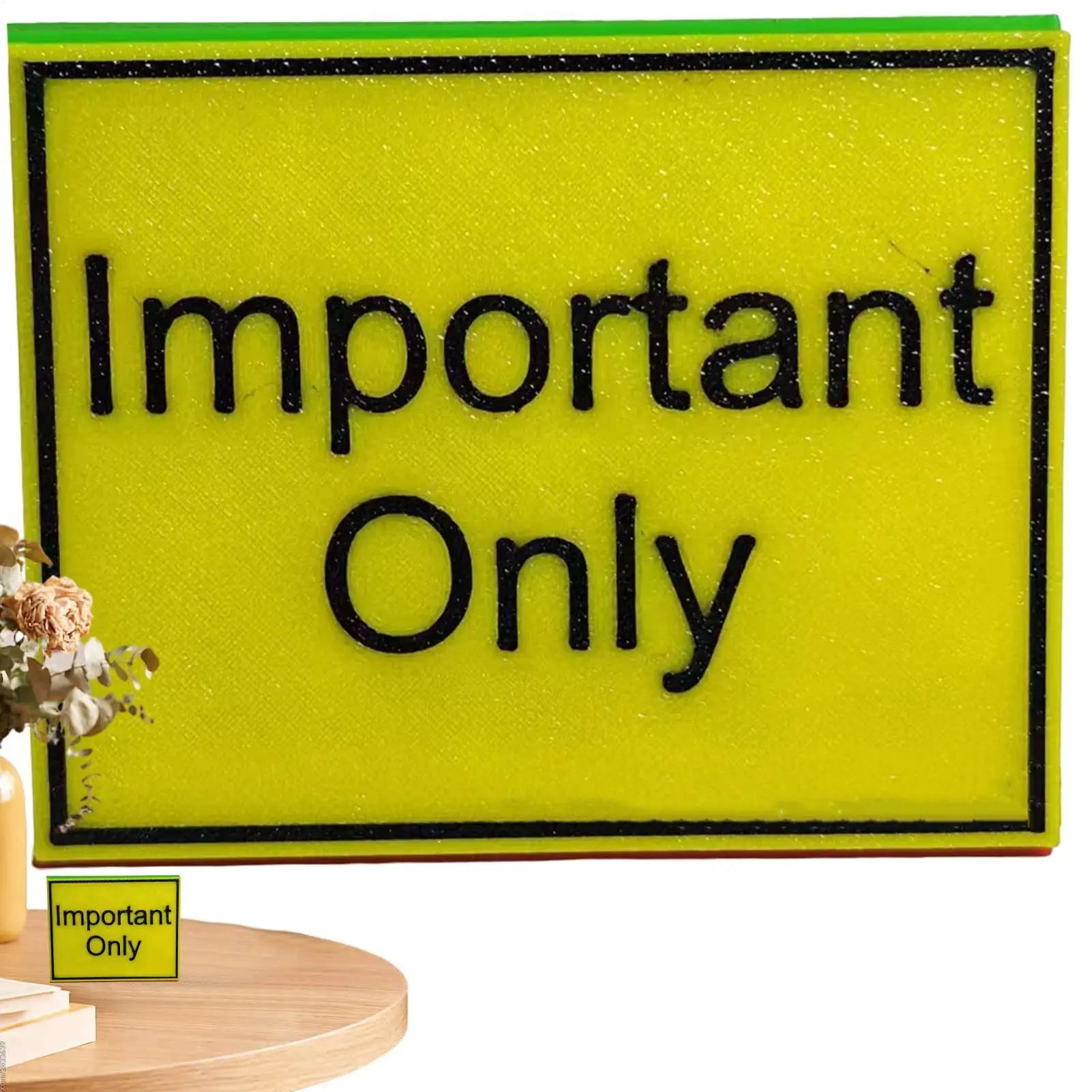 Teacher Desk “Do Not Disturb” Sign – 3-Sided Desk Indicator Kairos & Co.