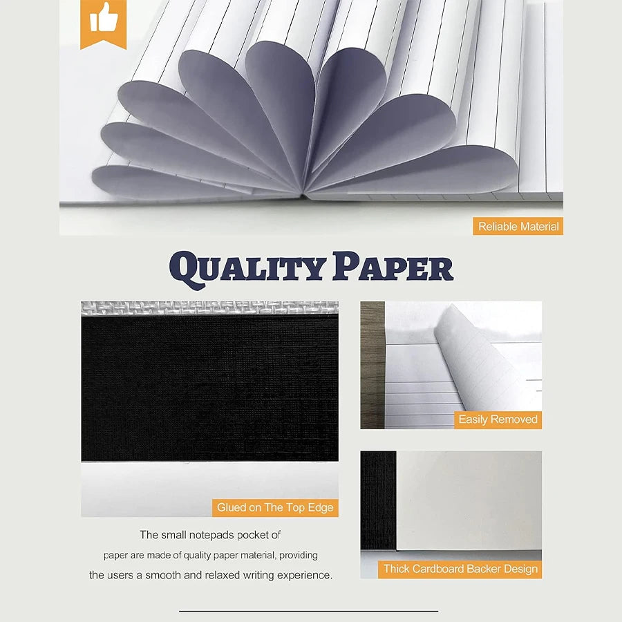 3x5 Small Spiral Notebooks – 5/10 Pack, 30-Sheet Pocket Notepads Divina Constitutio