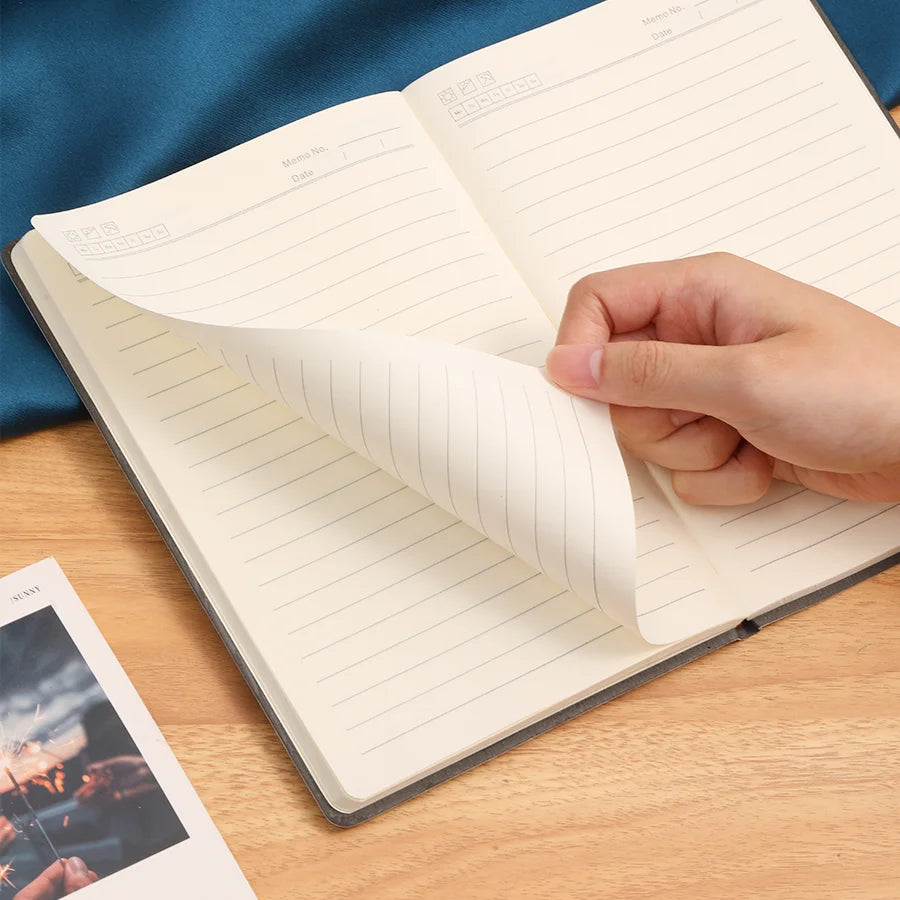 A5 Leather Journal – Waterproof, Soft-Touch Cover, 120 Pages Divina Constitutio