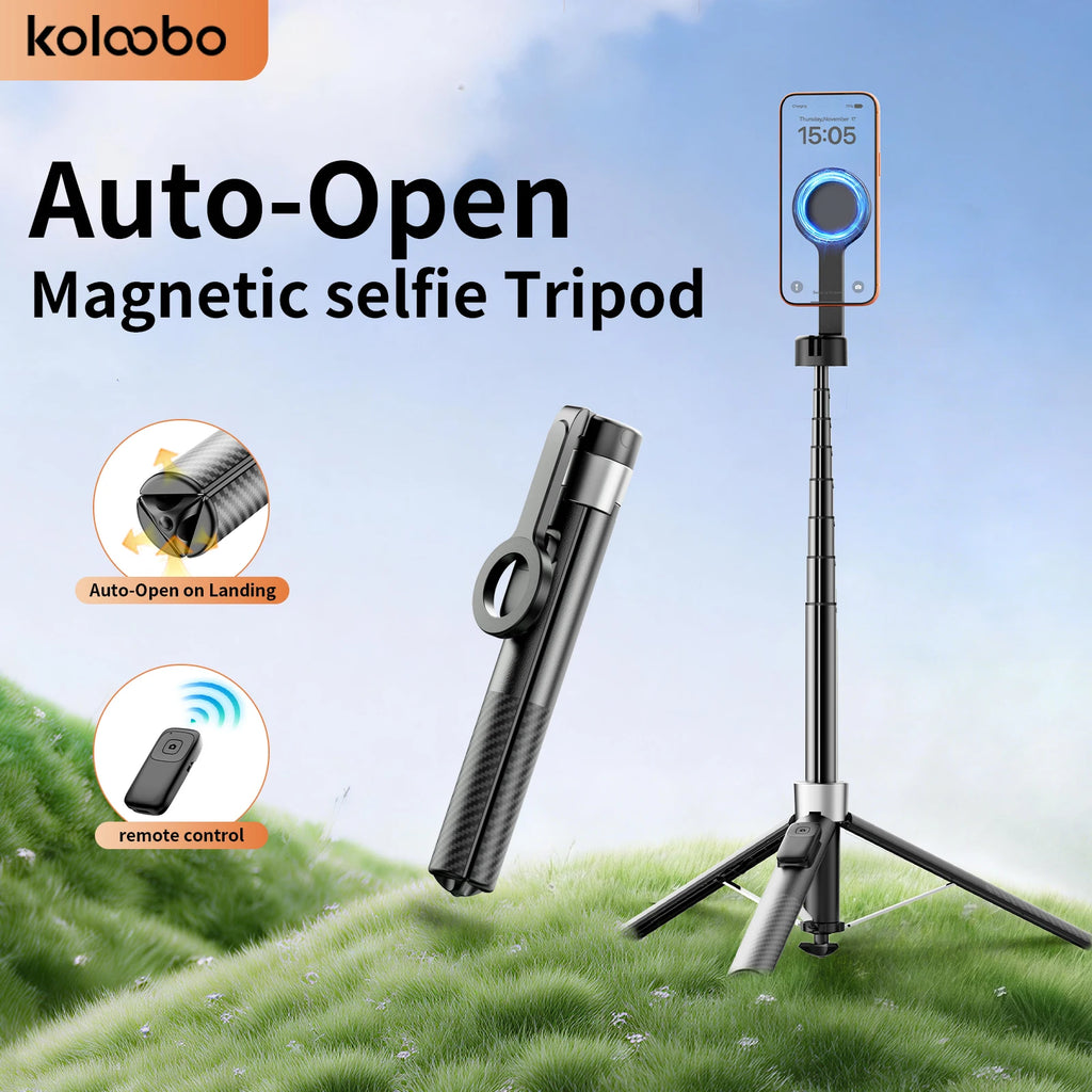 Extendable Magnetic Selfie Stick & Tripod with Remote Divina Constitutio